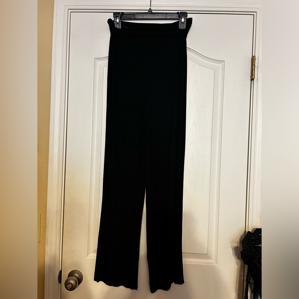 Knit Fold over waist pants.